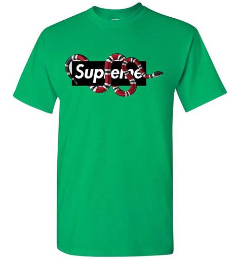 supreme t shirt gucci